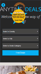 Mobile Screenshot of anytime-deals.com